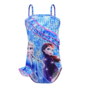 Maillot une piece La Reine des Neiges, tailles 110cm a 150cm