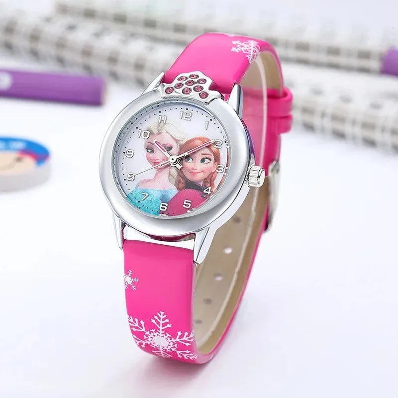 Montre Elsa et Anna Reine des Neiges duo