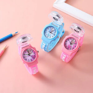 Montre La Reine des Neiges en Rose, Bleu ou Rose 2