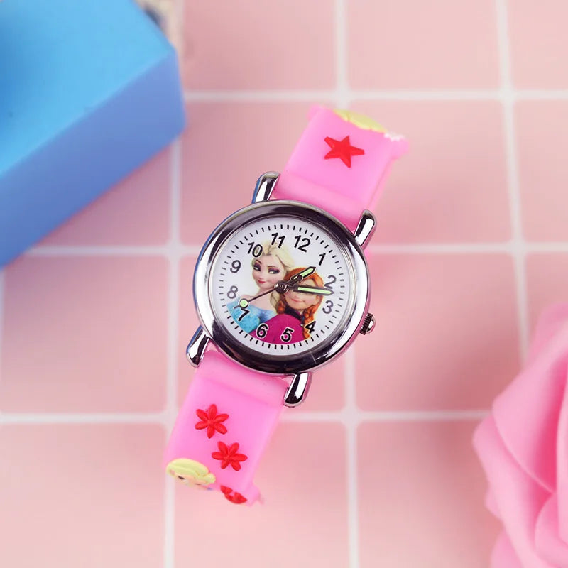 Montre étoiles Reine des Neiges avec coloris au choix – Image 2