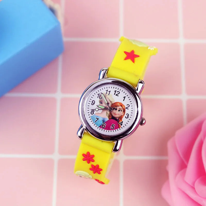 Montre étoiles Reine des Neiges avec coloris au choix – Image 3