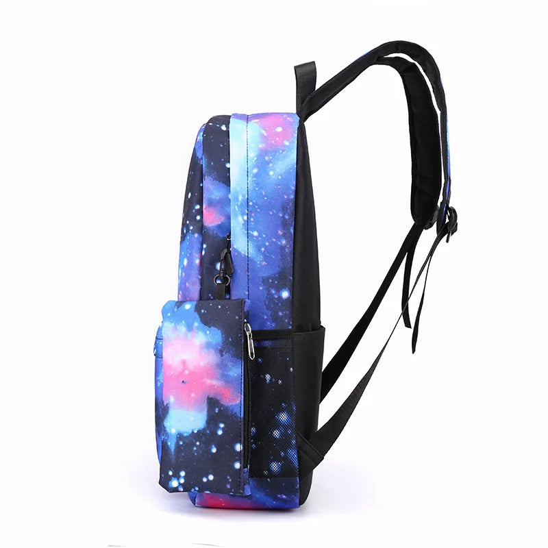 Pack école La Reine des Neiges en Galaxie, Rose ou Noir – Image 2
