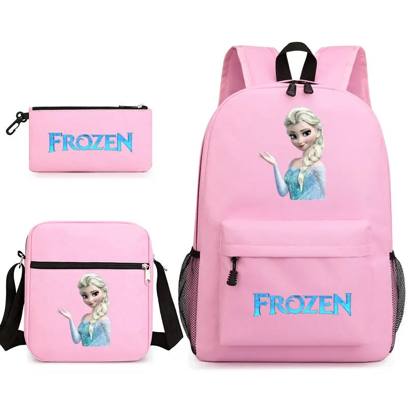 Pack école La Reine des Neiges en Galaxie, Rose ou Noir – Image 5