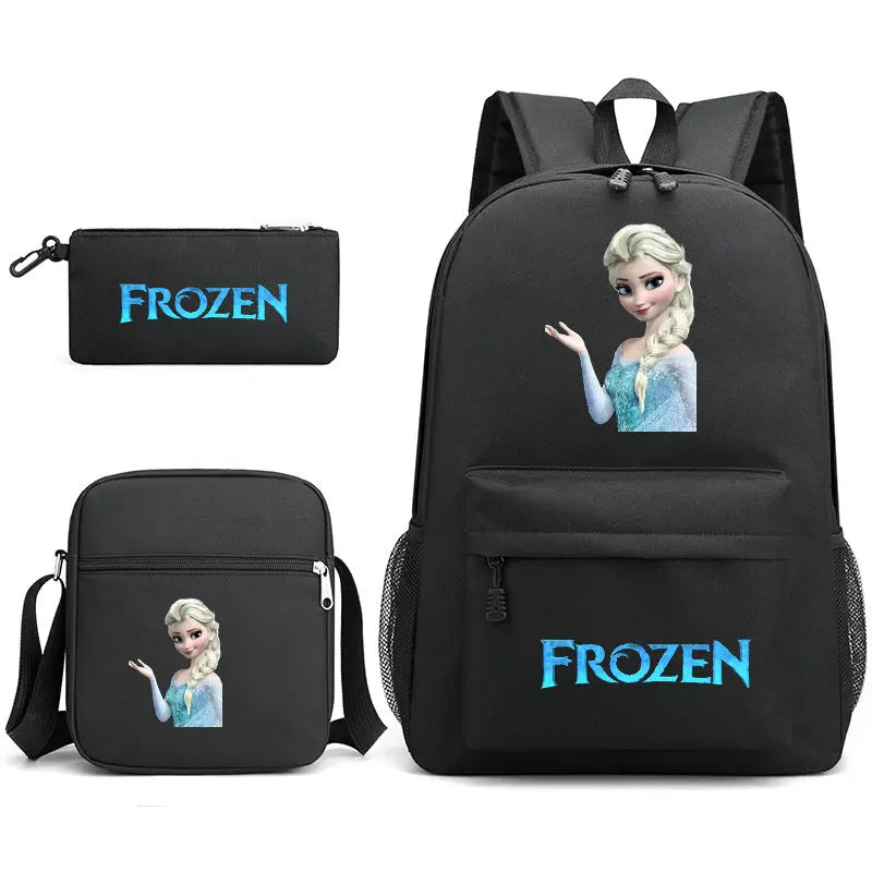 Pack école La Reine des Neiges en Galaxie, Rose ou Noir – Image 6