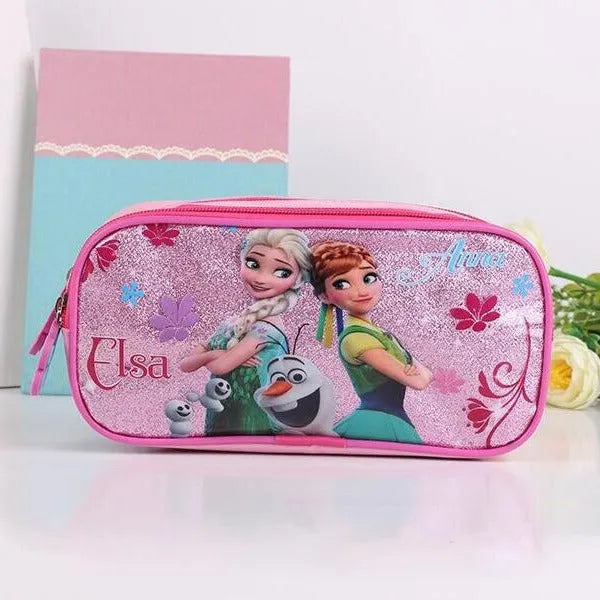 Pack écolier Reine des Neiges rose ou bleu – Image 4