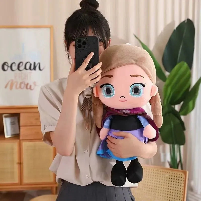 Peluche Anna Reine des Neiges 30cm ou 50cm – Image 2