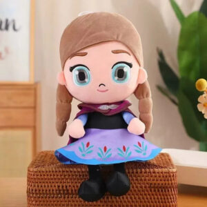 Peluche Anna Reine des Neiges 30cm ou 50cm