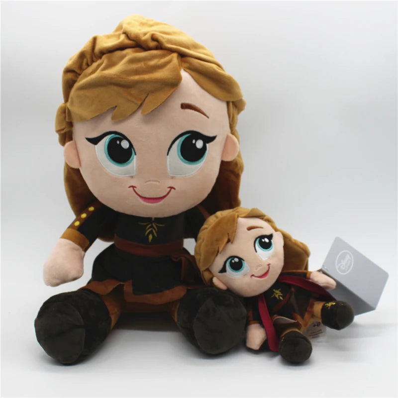 Peluche Anna Reine des Neiges en 20cm ou 45cm