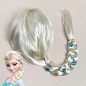 Perruque d'enfant Elsa Reine des Neiges