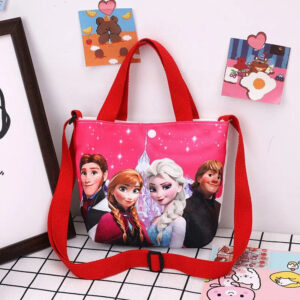 Petit sac Reine des Neiges avec personnages