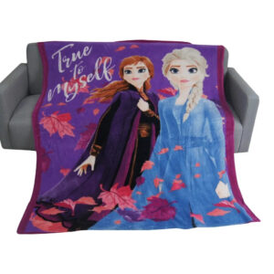 Couverture plaid La Reine des Neiges