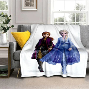 Plaid La Reine des Neiges Elsa et Anna, 3 tailles