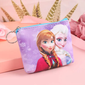 Porte monnaie violet Reine des Neiges