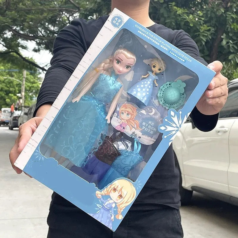 Elsa, poupée La Reine des Neiges avec accessoires
