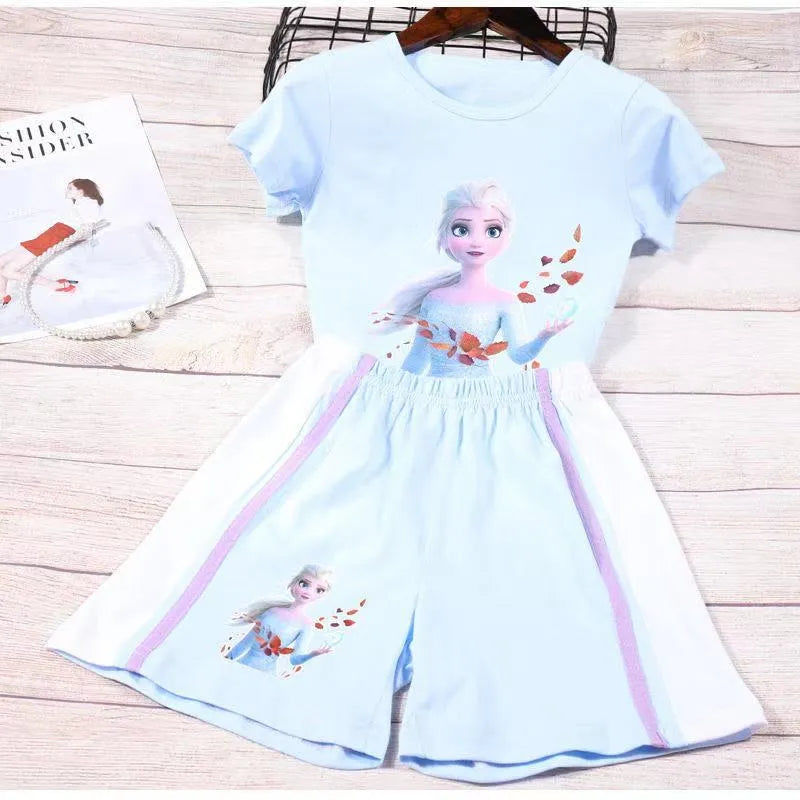 Pyjama fille La Reine des Neiges, tailles 3 à 9 ans