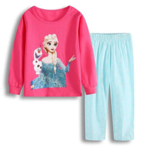 Pyjama enfant La Reine des Neiges tailles 3 à 7 ans