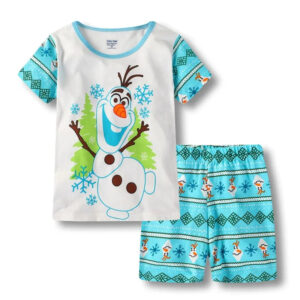 Pyjama Olaf Reine des Neiges, tailles 2 à 7 ans