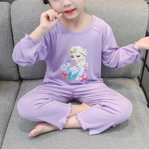 Pyjama enfant La Reine des Neiges, tailles 2 à 8 ans – Image 2