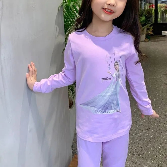 Pyjama La Reine des Neiges enfant, de 2 à 8 ans – Image 2