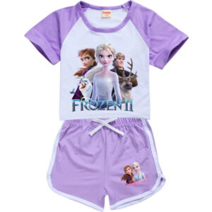Pyjama enfant Reine des Neiges 2, tailles 100cm à 160cm