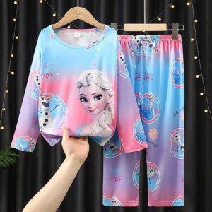Pyjama assorti La Reine des Neiges en plusieurs tailles