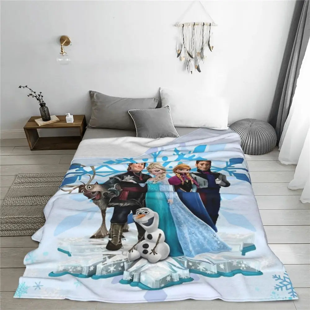 Plaid Reine des Neiges - 100x130cm, 130x150cm ou 150x200cm – Image 2