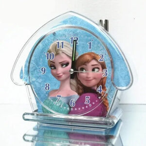 Réveil maisonnette Reine des Neiges pour enfant