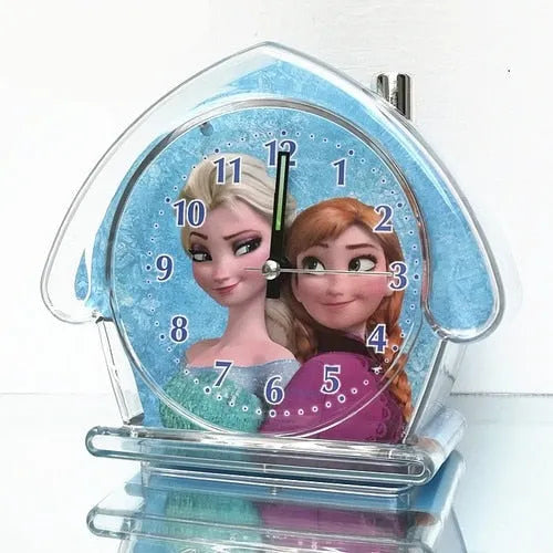 Réveil maisonnette Reine des Neiges pour enfant
