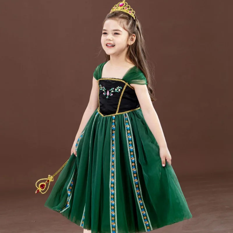Robe Anna Reine des Neiges Premium de 100 à 140 – Image 3