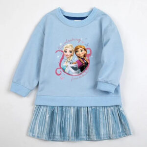 Robe La Reine des Neiges Anna, Elsa et Olaf du 90cm au 140cm