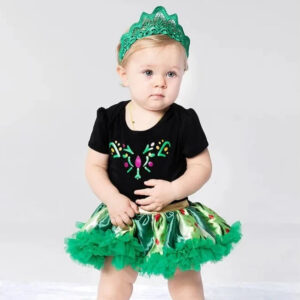 Robe bébé Reine des Neiges Anna