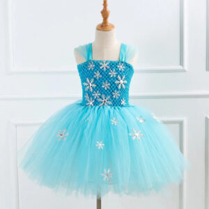 Robe flocon La Reine des Neiges avec option accessoires