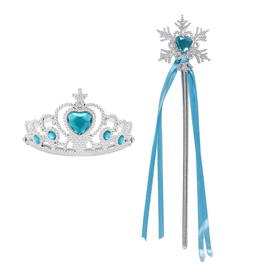 Robe flocon La Reine des Neiges avec option accessoires – Image 7