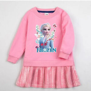 Robe Frozen La Reine des Neiges en tailles 90cm à 140cm