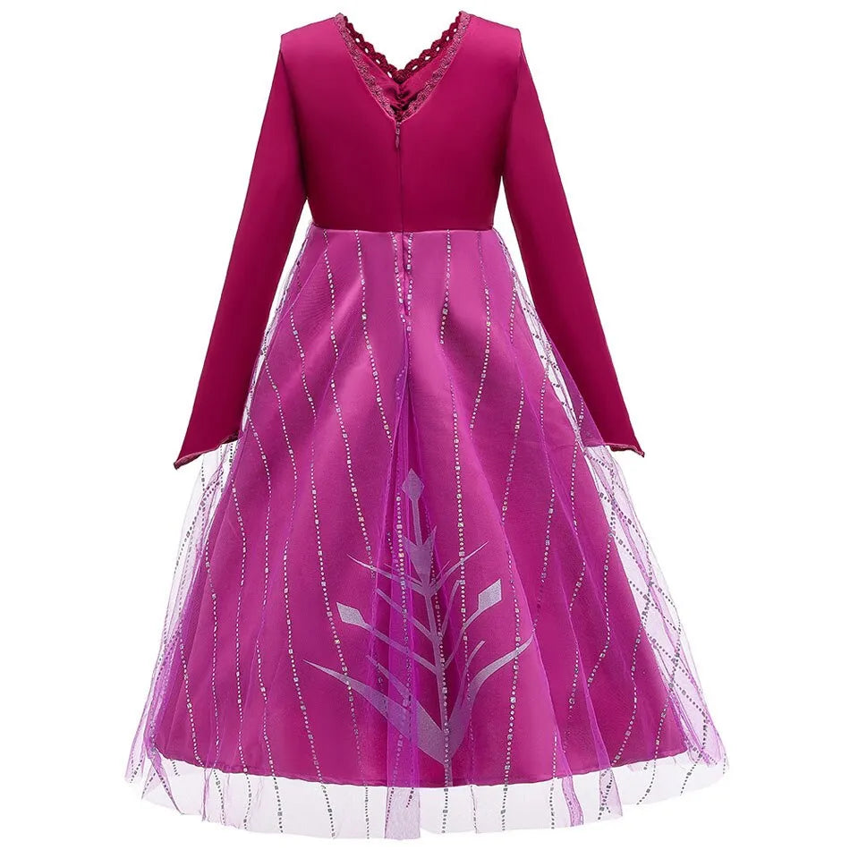 Robe de nuit Elsa La Reine des Neiges avec option accessoires – Image 3