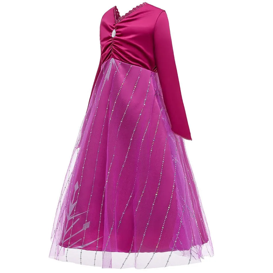 Robe de nuit Elsa La Reine des Neiges avec option accessoires – Image 4