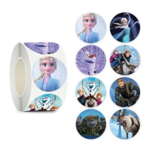Rouleau Reine des Neiges de 500 stickers