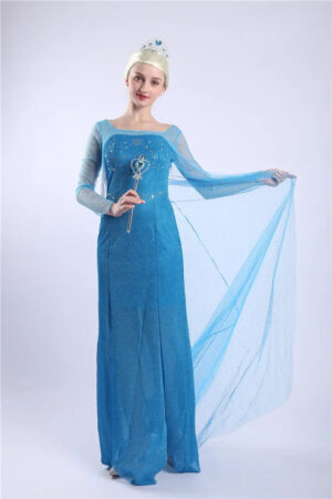 Robe adulte Reine des Neiges du S au 3XL