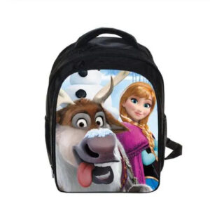 Sac d'école Reine des Neiges avec Sven et Anna