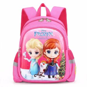 Sac enfant Reine des Neiges coloris Rose, Violet ou Bleu
