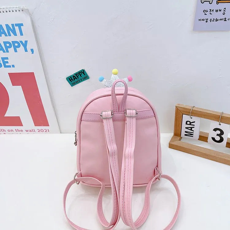 Sac Reine des Neiges avec nœud, couleurs Rose ou Bleu – Image 5