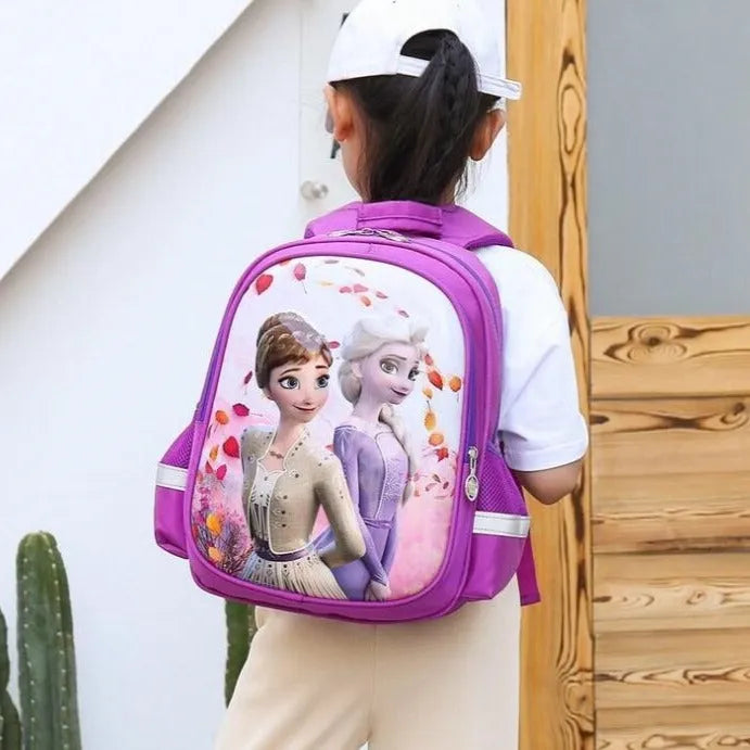 Sac à dos Reine des Neiges avec Elsa et Anna – Image 2