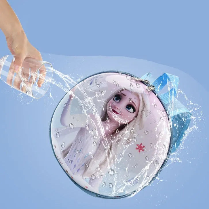 Sac à dos rond bleu Reine des Neiges – Image 5