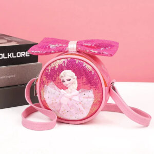Sac rond Reine des Neiges format compact