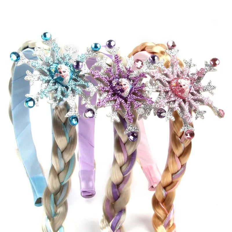 Serre-tête La Reine des Neiges disponible en Bleu, Rose ou Violet – Image 4