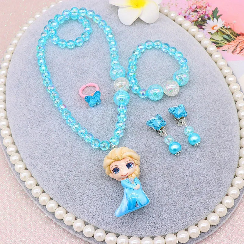 Coffret de 5 bijoux La Reine des Neiges