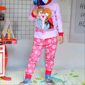 Pyjama Soeurs La Reine des Neiges de 3 à 7 ans