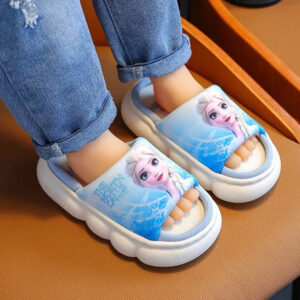 Slippers moelleuses Reine des Neiges du 24-25 au 34-35