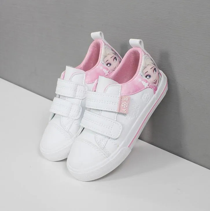 Sneakers Reine des Neiges roses ou bleues du 25 au 36 – Image 5