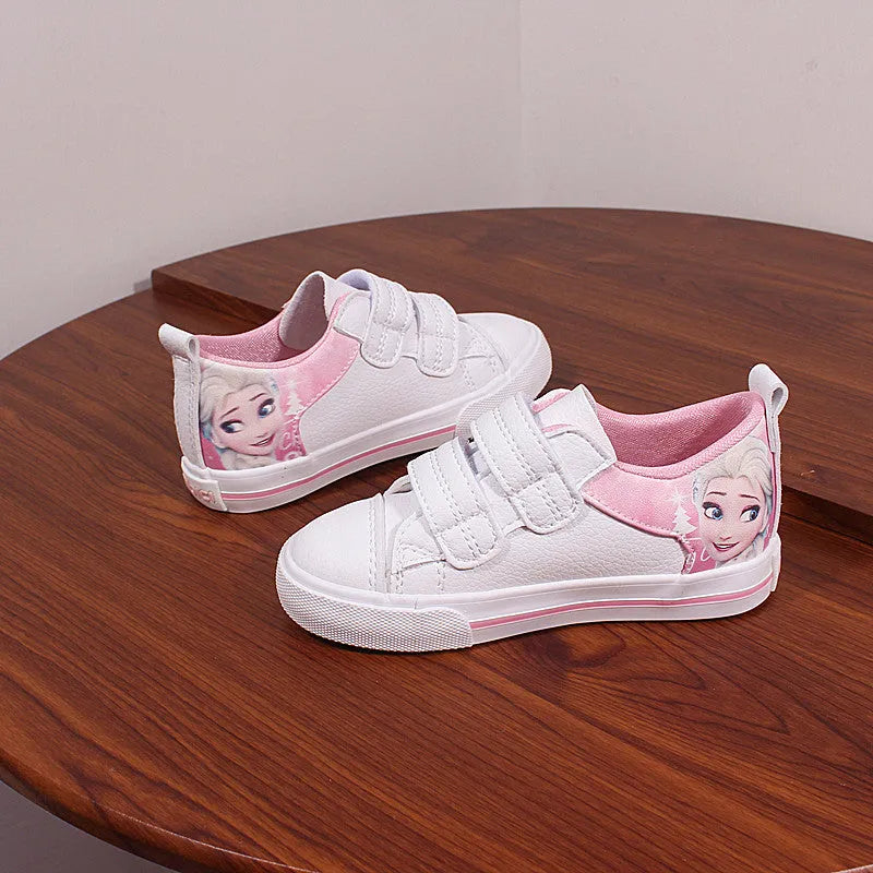 Sneakers Reine des Neiges roses ou bleues du 25 au 36 – Image 6